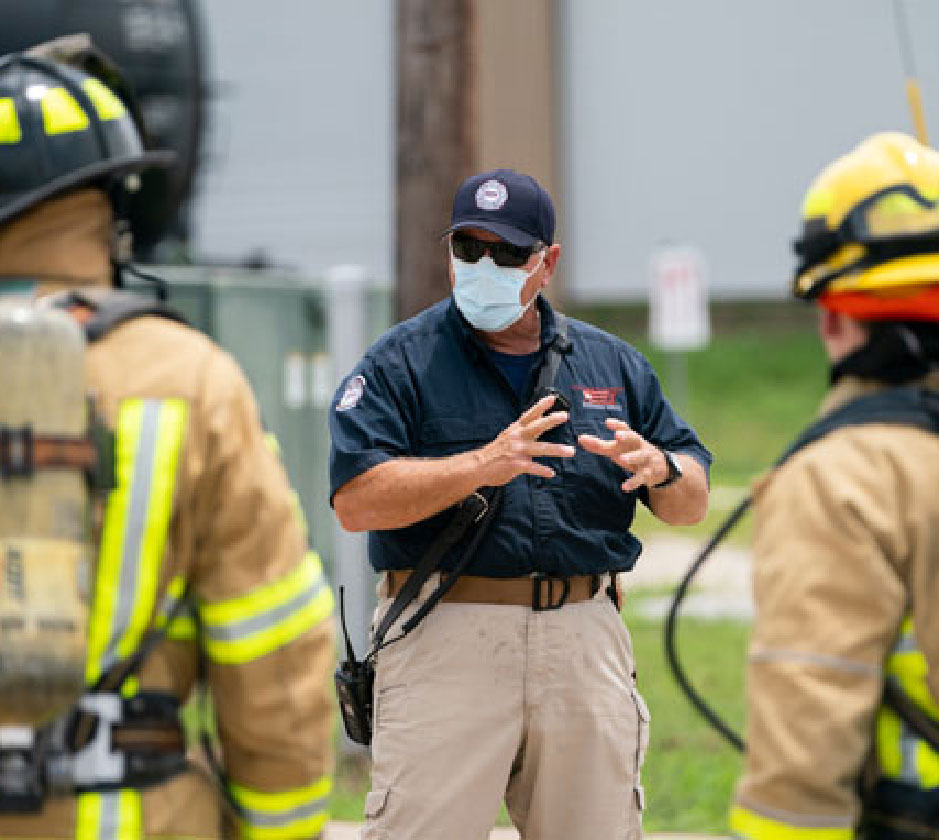 Teex firefighters